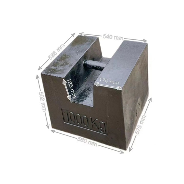 1000kg 铸铁砝码