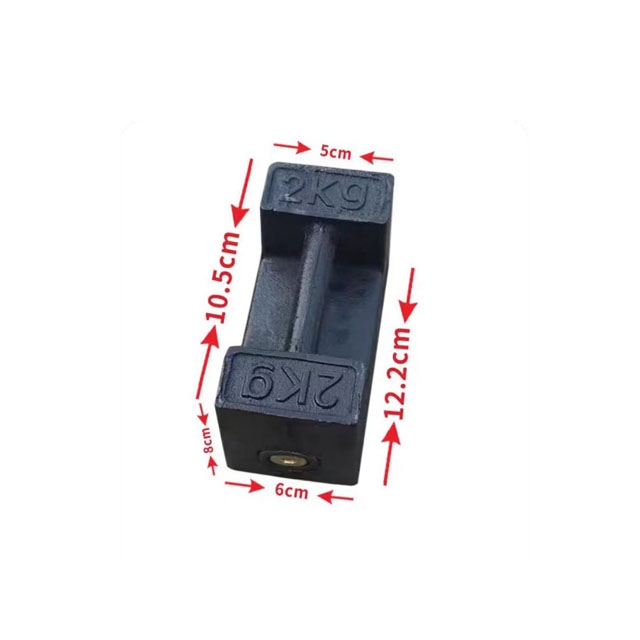 2kg 铸铁砝码