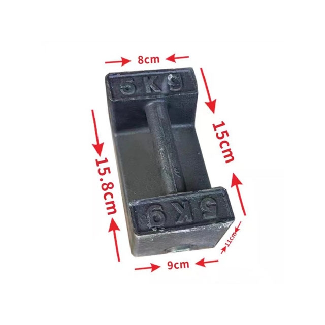 5kg 铸铁砝码