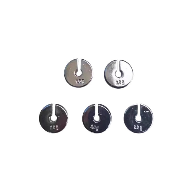 10g 钢镀铬增坨砝码套装