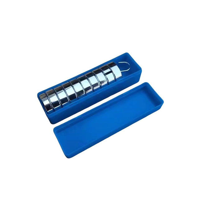 50g 钢镀铬增坨砝码套装