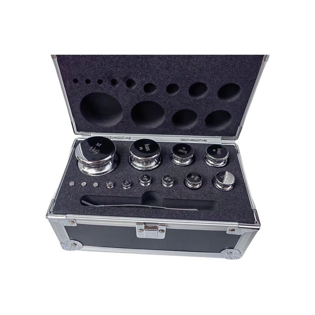 1g-1kg 钢镀铬砝码套装