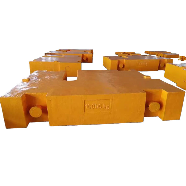 10000kg 钢包铁砝码